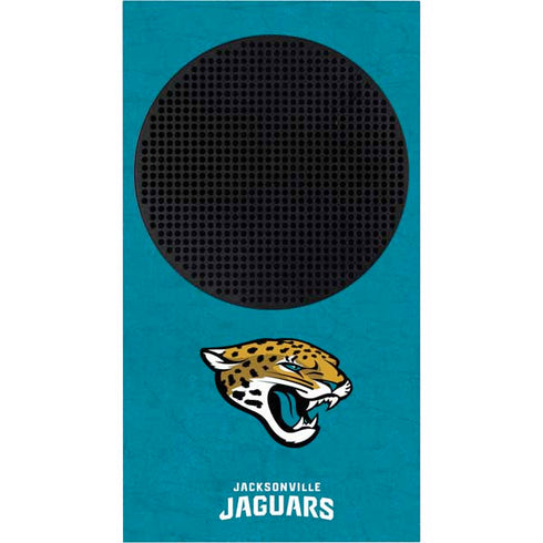 NFL Jacksonville Jaguars Distressed Xbox Series S Console Skin